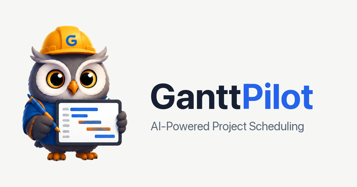 AI Gantt Chart Generator for Project Schedules screenshot